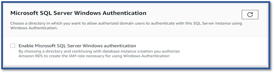 AWS - Database connection 12-2